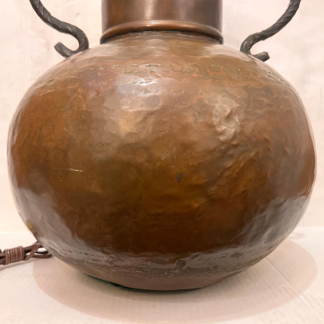 Lámpara inglesa de cobre Inglés en venta