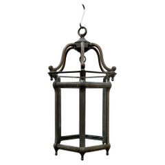 English Copper Lantern Hallway