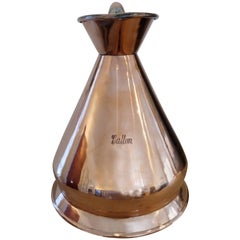 English Copper Pitcher