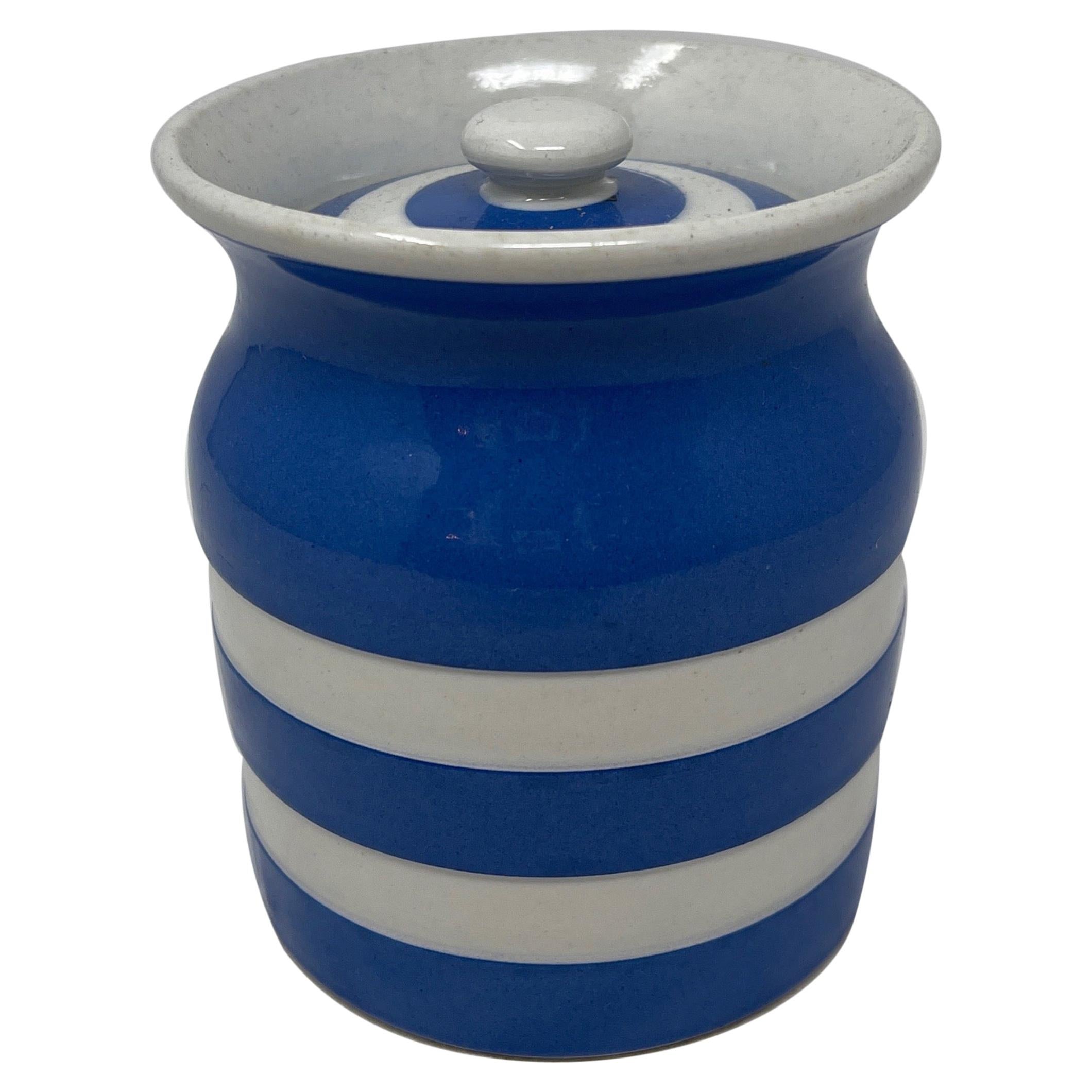 T.G. Green Cornishware Canister