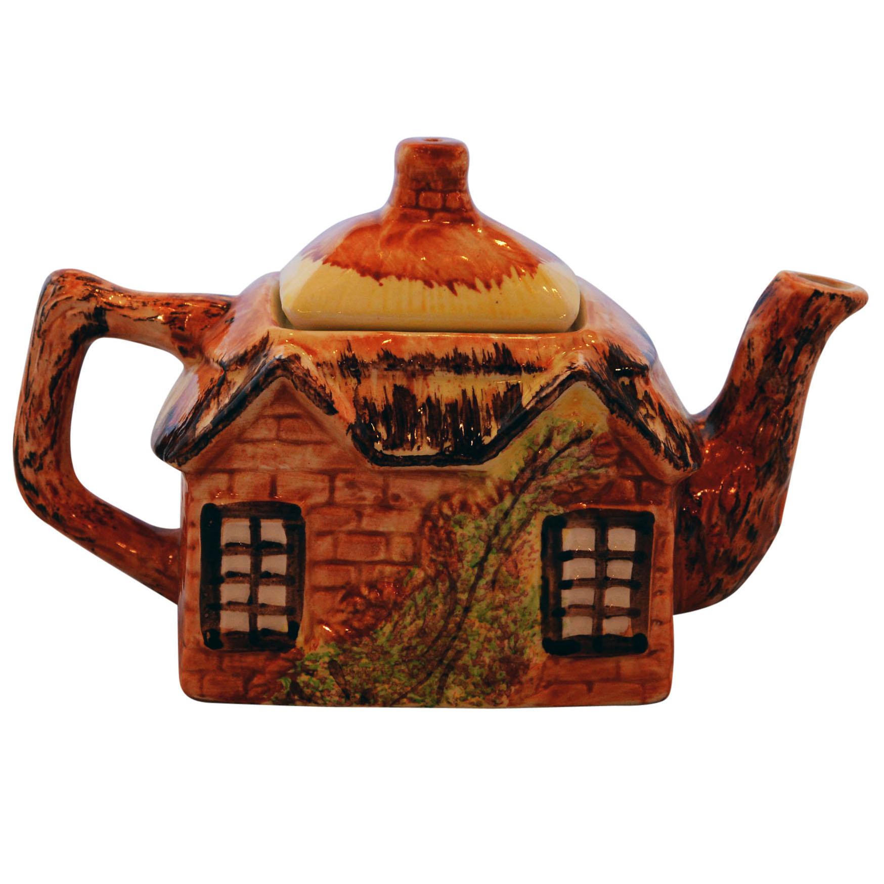 English Cottageware Teapot In Good Condition For Sale In Pataskala, OH
