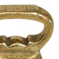 English Country Brass Paperweights