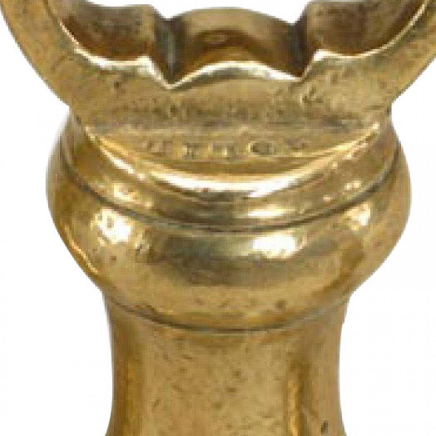 Presse-papiers en laiton de style anglais Bon état - En vente à Queens, NY