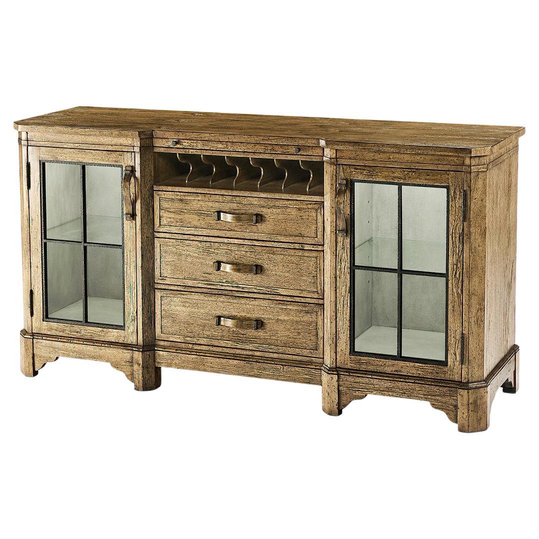 English Country Buffet Sideboard For Sale