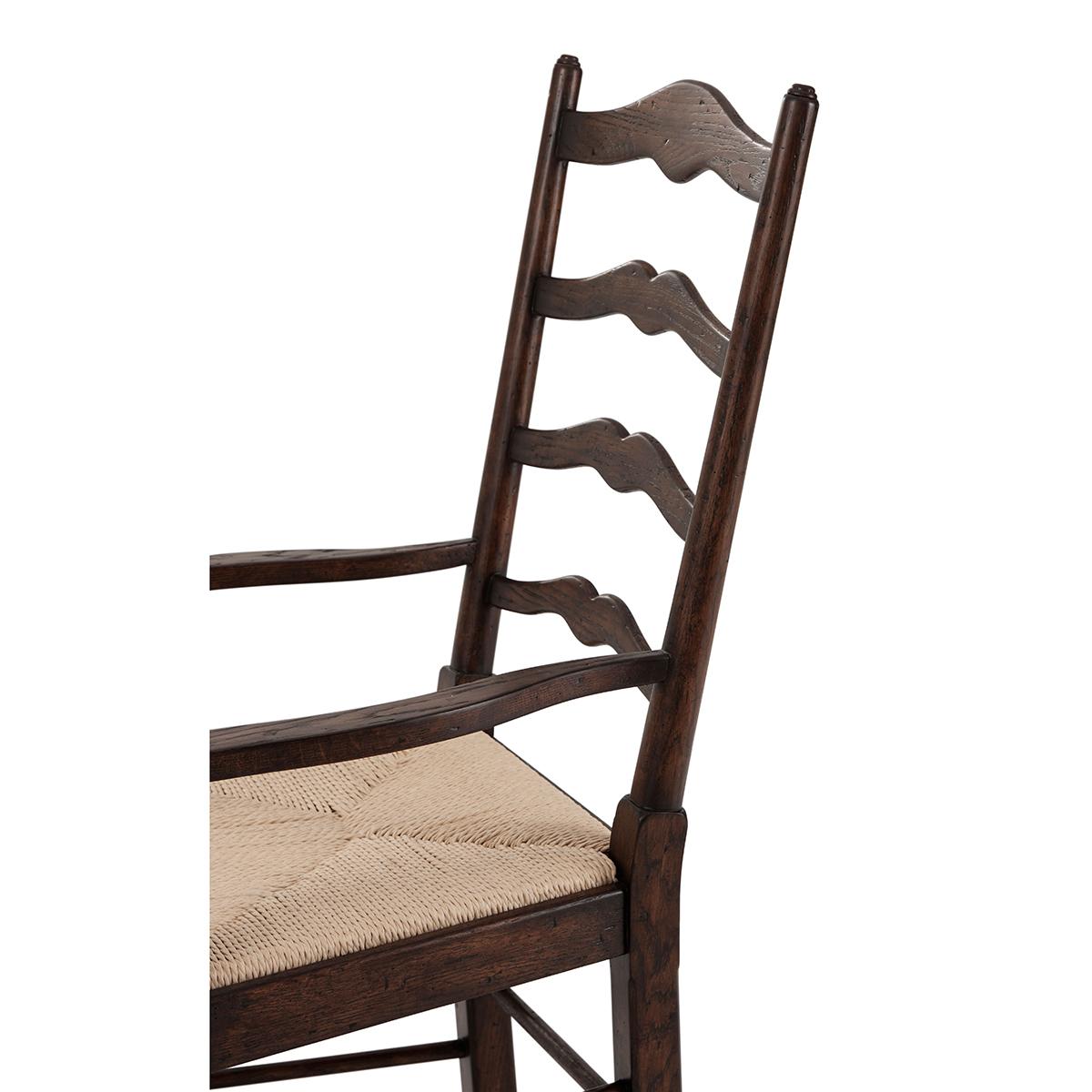 English Country Dining Chairs In New Condition For Sale In Westwood, NJ