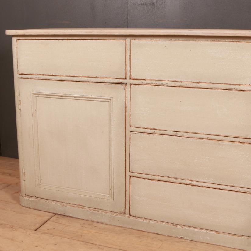 Painted English Country Dresser Base