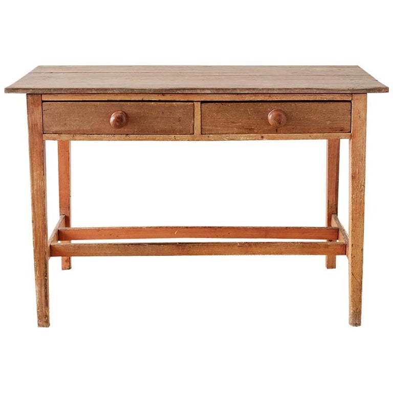 English Country Farmhouse Writing Or Work Table