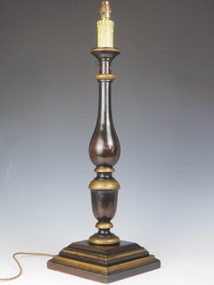 English Country House Antique Table Lamp