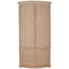 English Country House Corner Cupboard