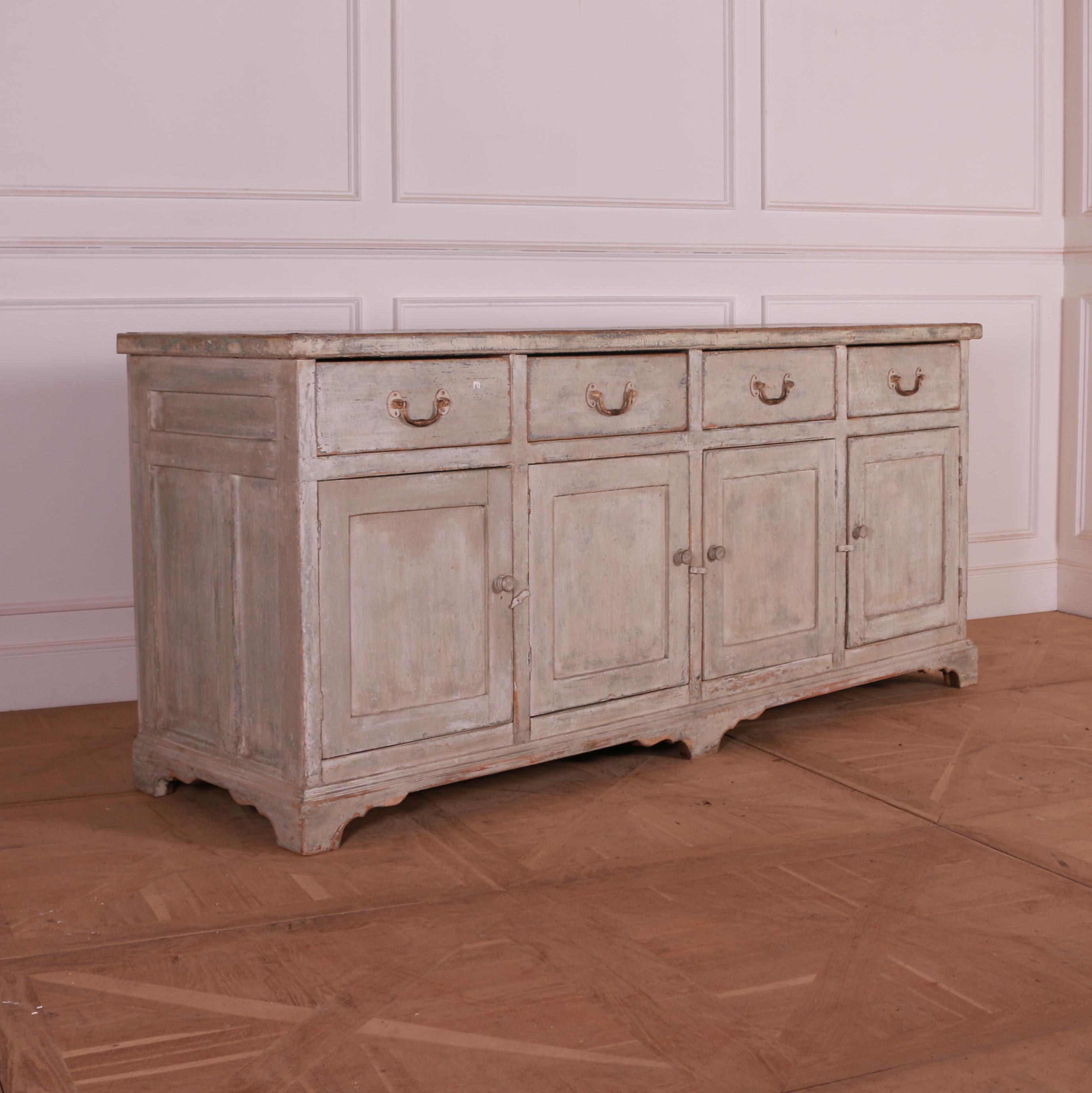 Zinc English Country House Dresser Base