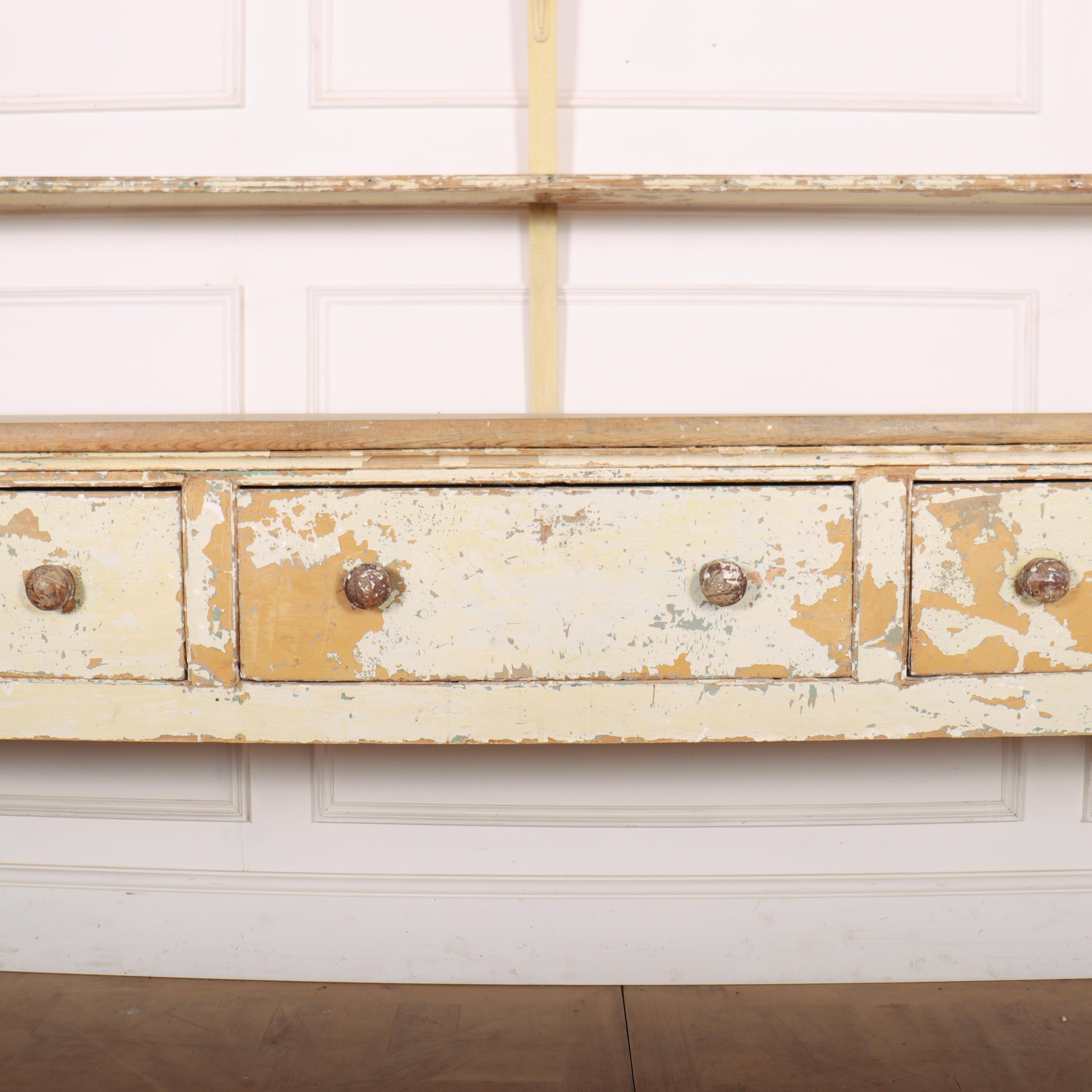Painted English Country House Dresser