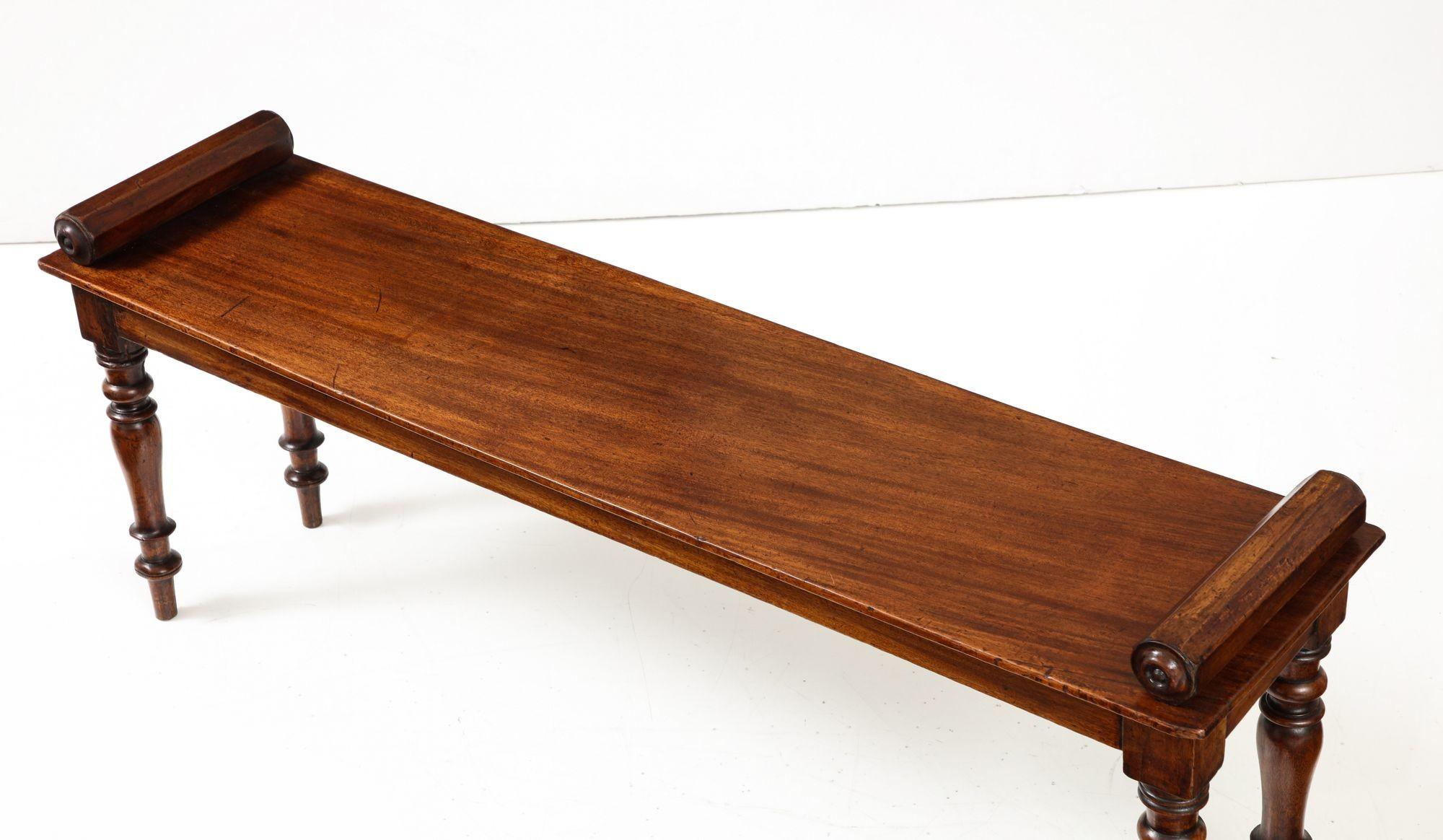 English Country House Hall Bench 14
