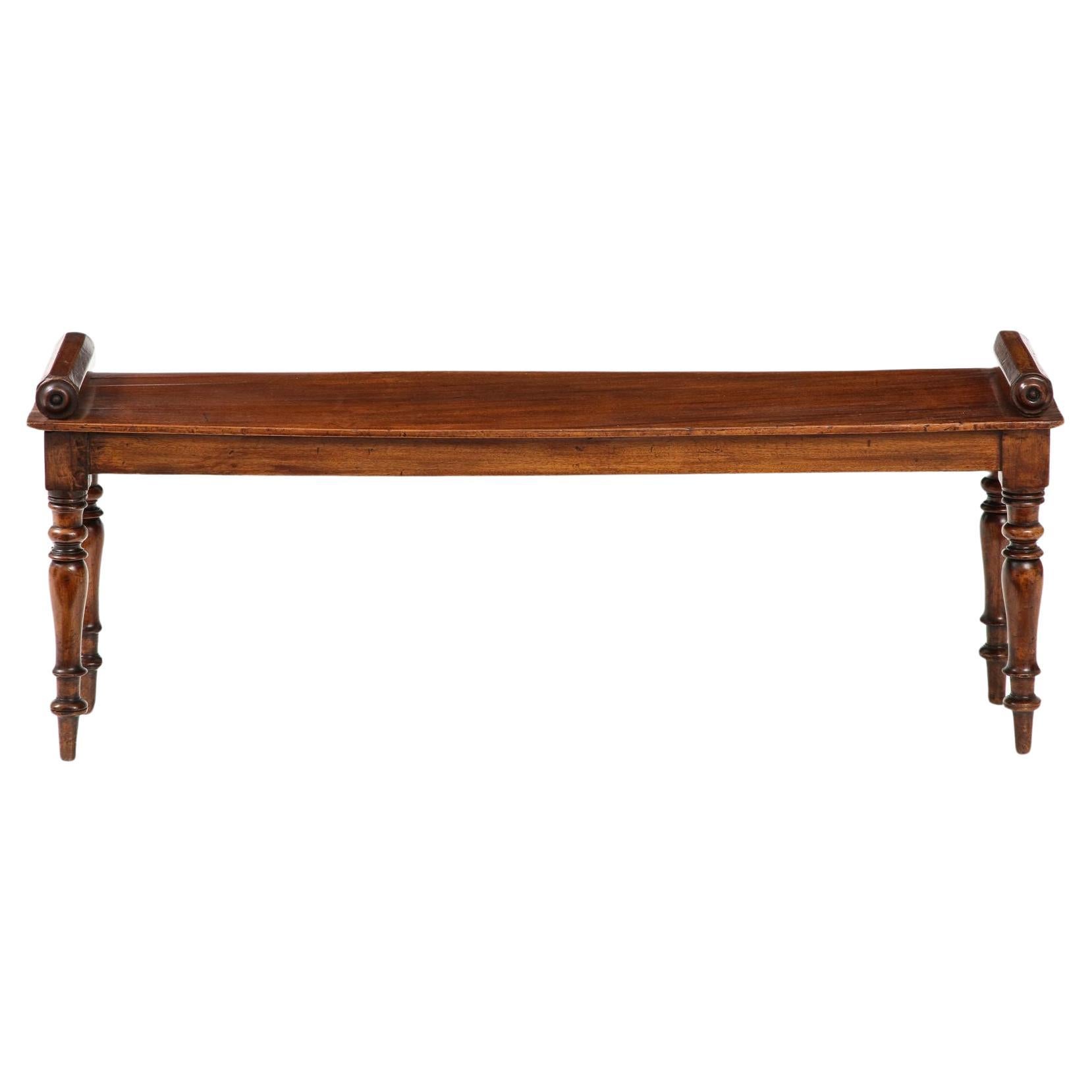 English Country House Hall Bench