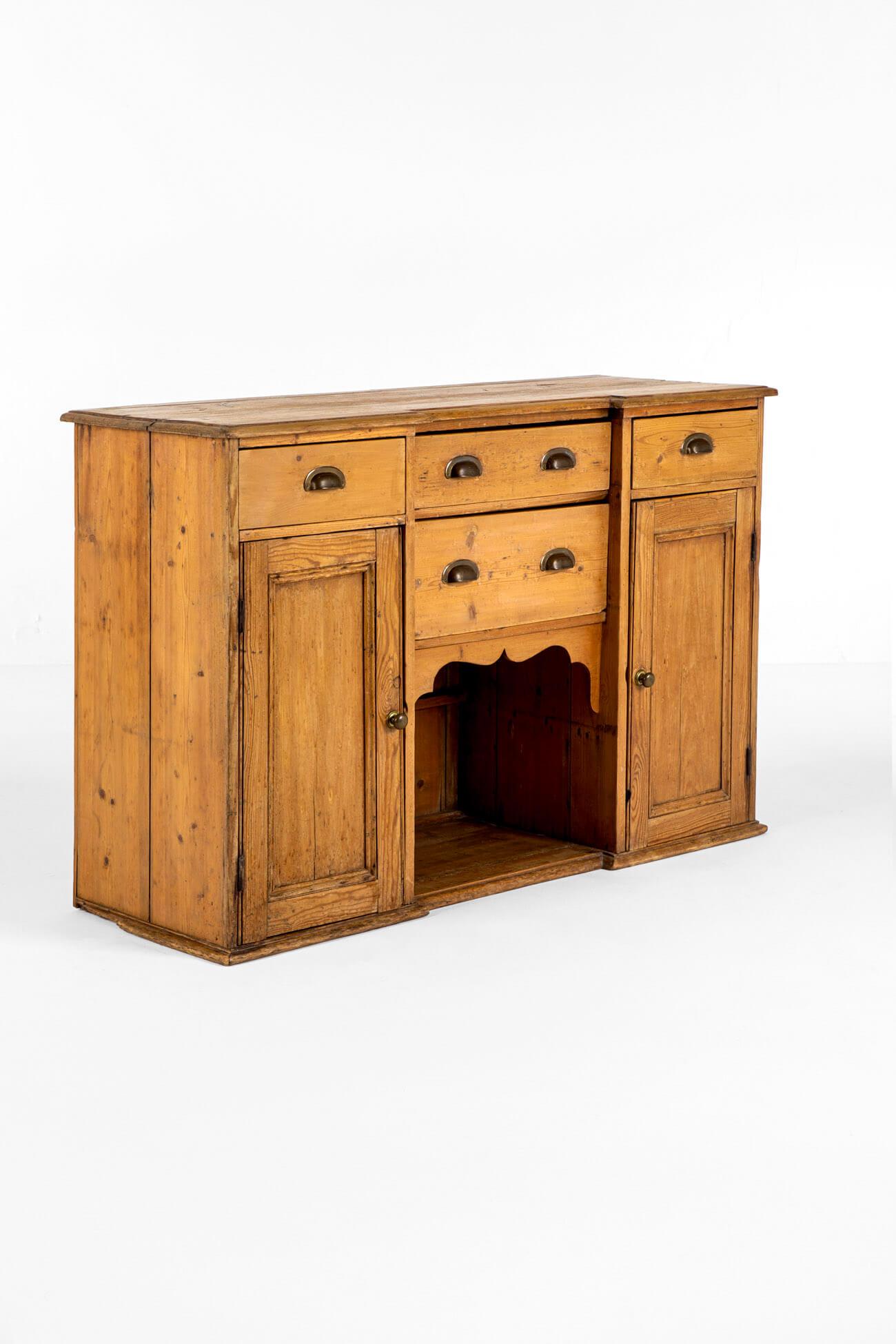 Pieno vittoriano Base per comò in pino della casa di campagna inglese in vendita