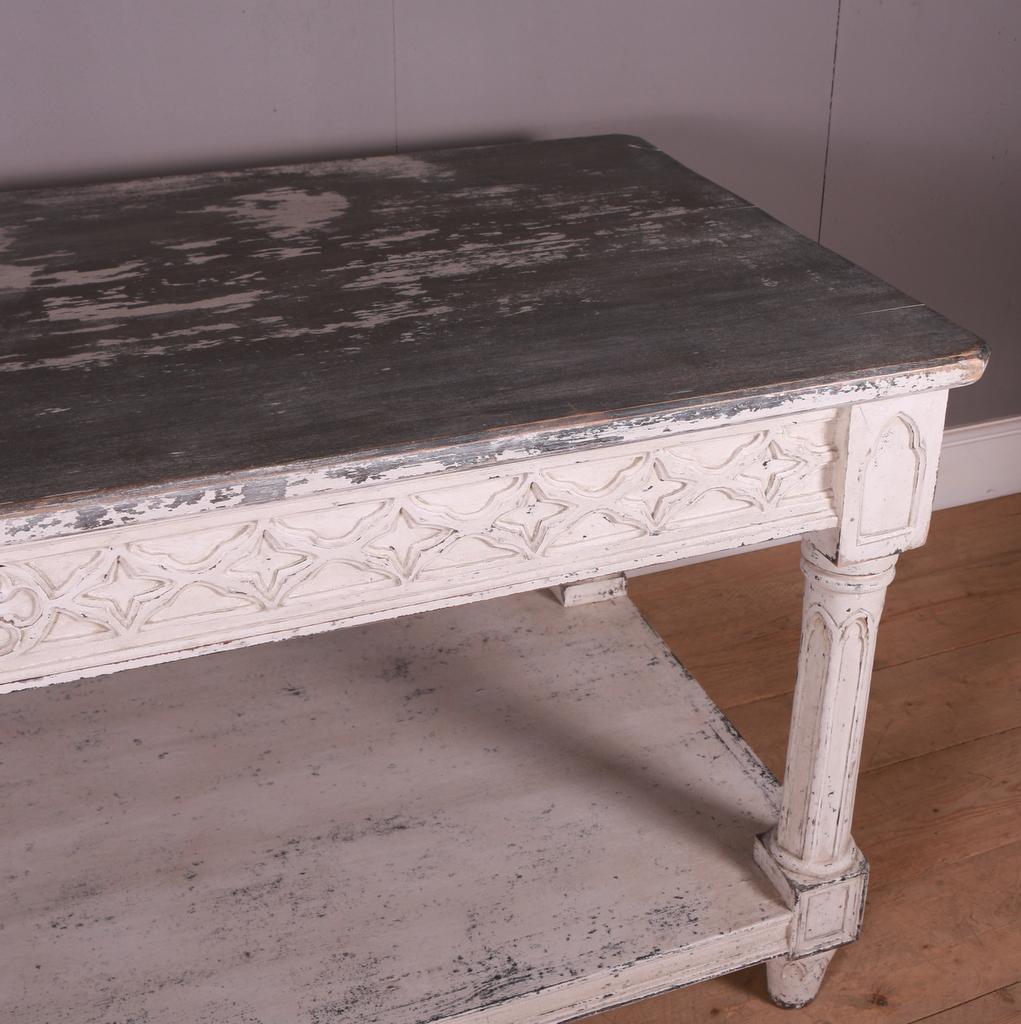 English Country House Prep Table/Centre Table In Good Condition For Sale In Leamington Spa, Warwickshire