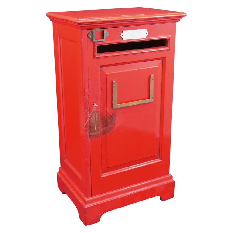 English 'Country House' Private Post Box, circa 1925 For Sale
