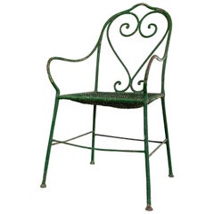 English Country House, Regency Garden Chair, circa 1815