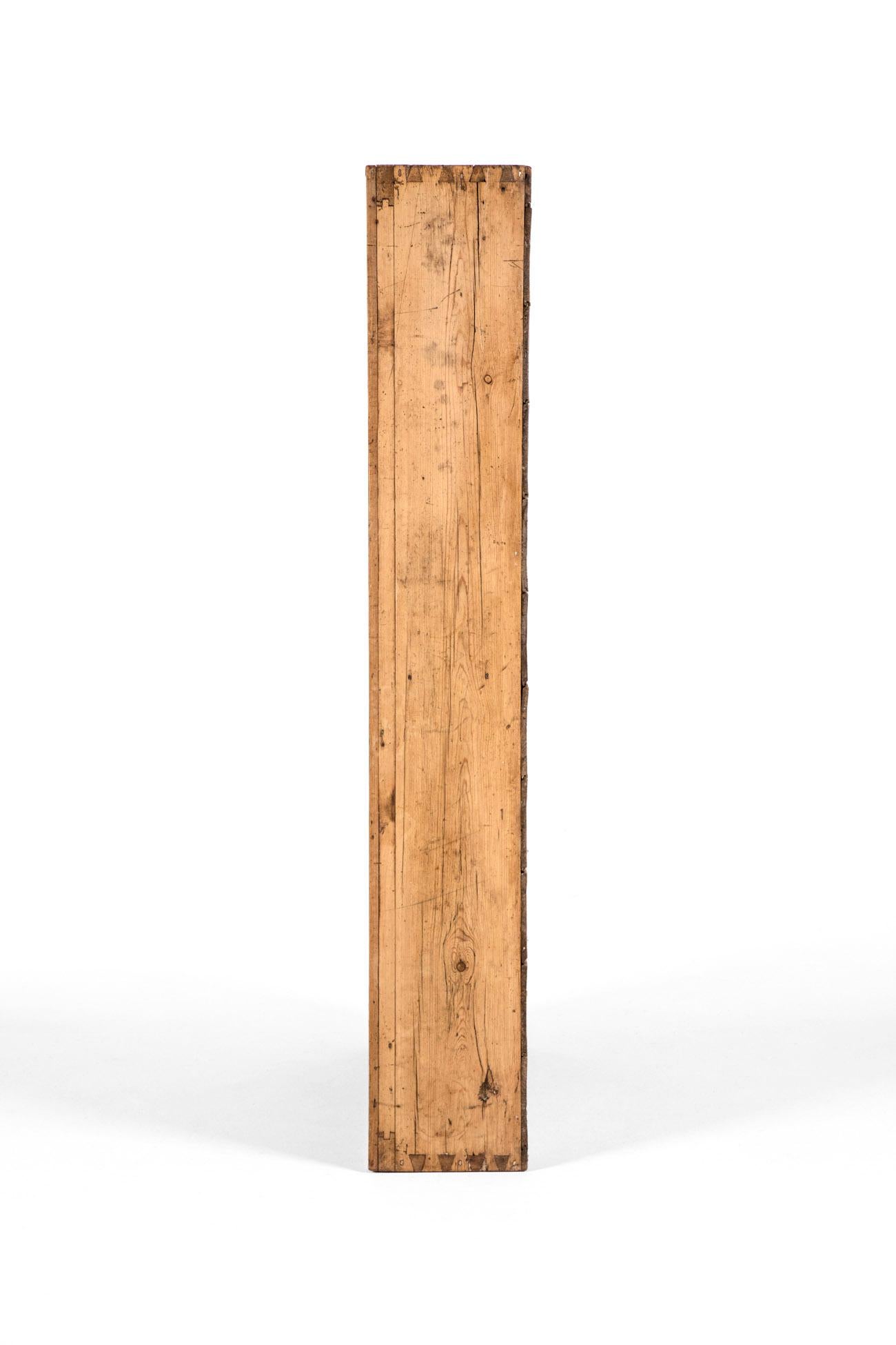 Credenza o libreria in pino vittoriano della casa di campagna inglese in vendita 1