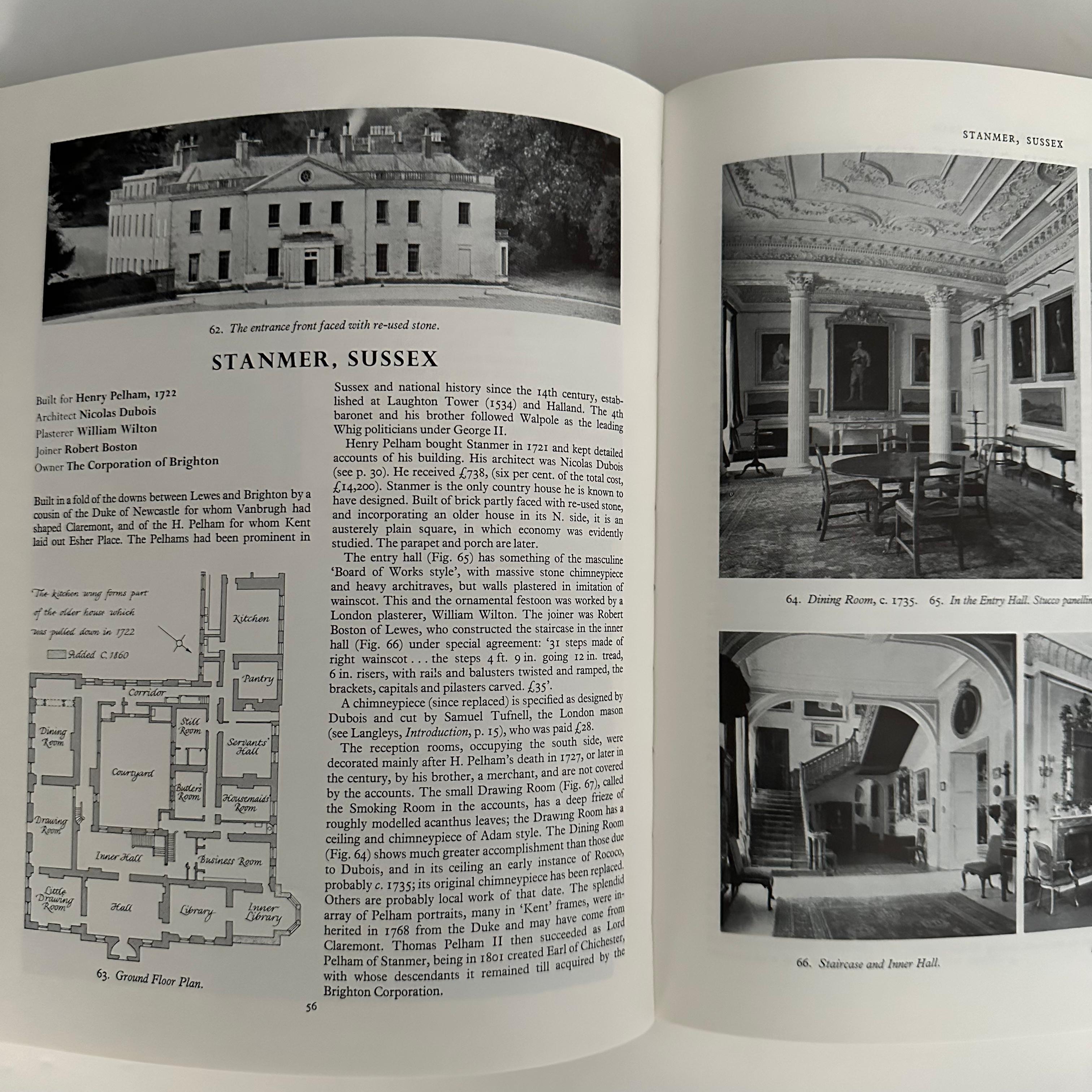 English Country Houses Georgian series, set of three volumes For Sale 1