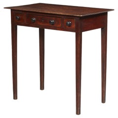 English Country Inlaid Side Table