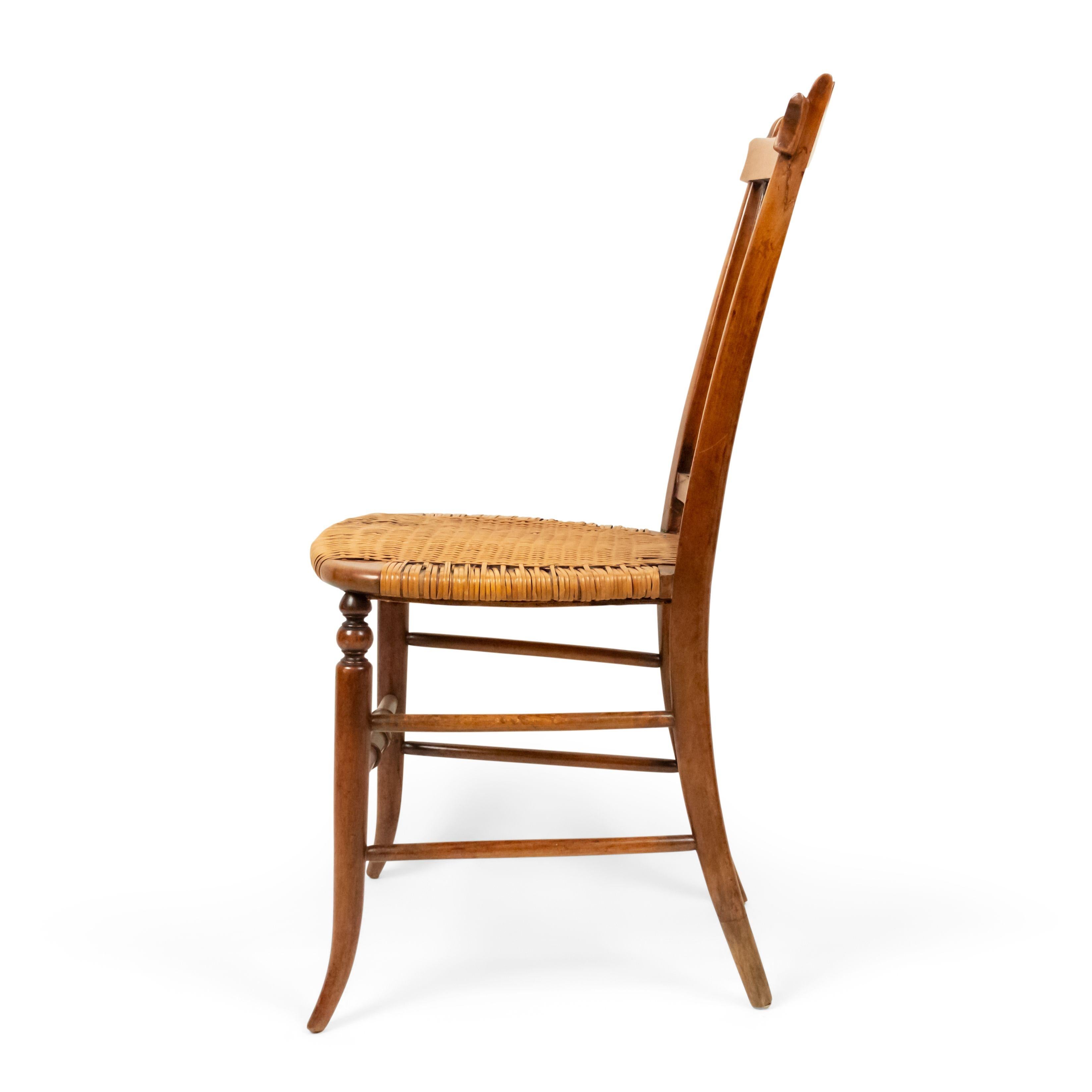 English Country Maple Side Chair 1