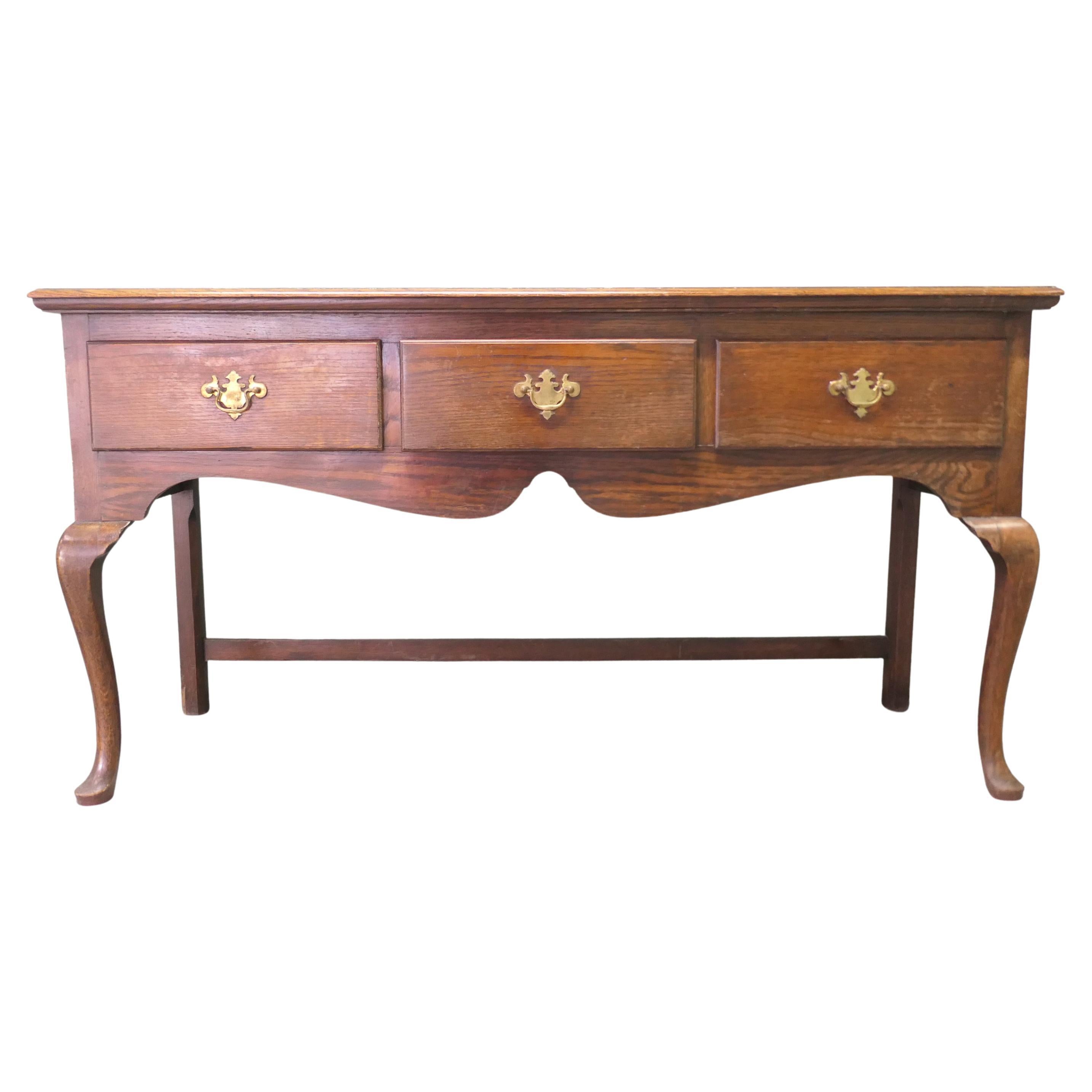 English Country Oak Cottage Dresser A beautiful Country made Oak Dresser