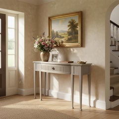 Mesa Consola Pintada País Inglés