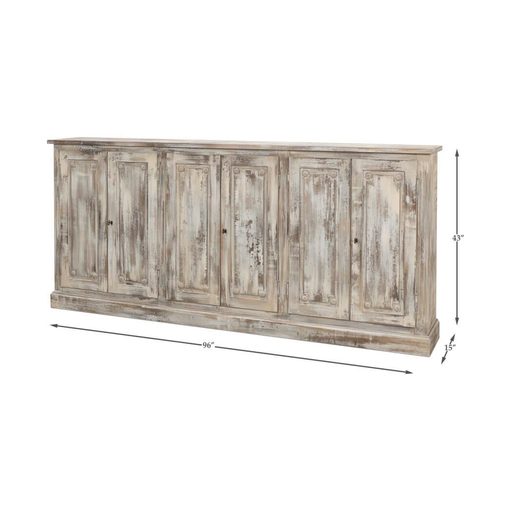English Country Painted Sideboard For Sale 3