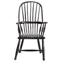 English Country Provincial Windsor Chair, West Country, Vernacular, 19th Century