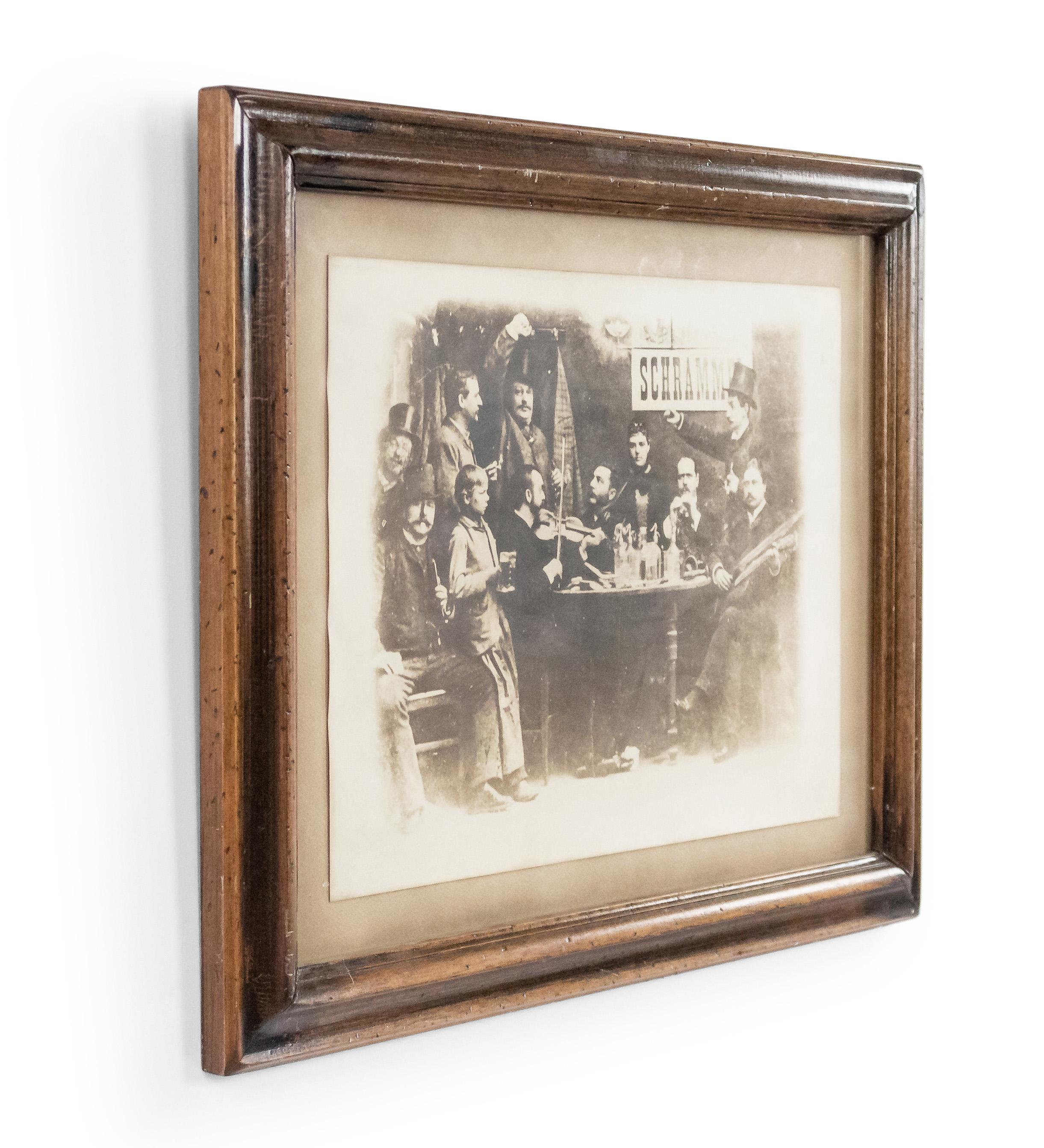 Hand-Crafted English Country Scene of Musicians For Sale