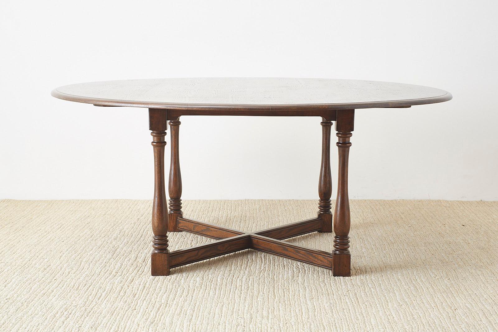 country style round dining table
