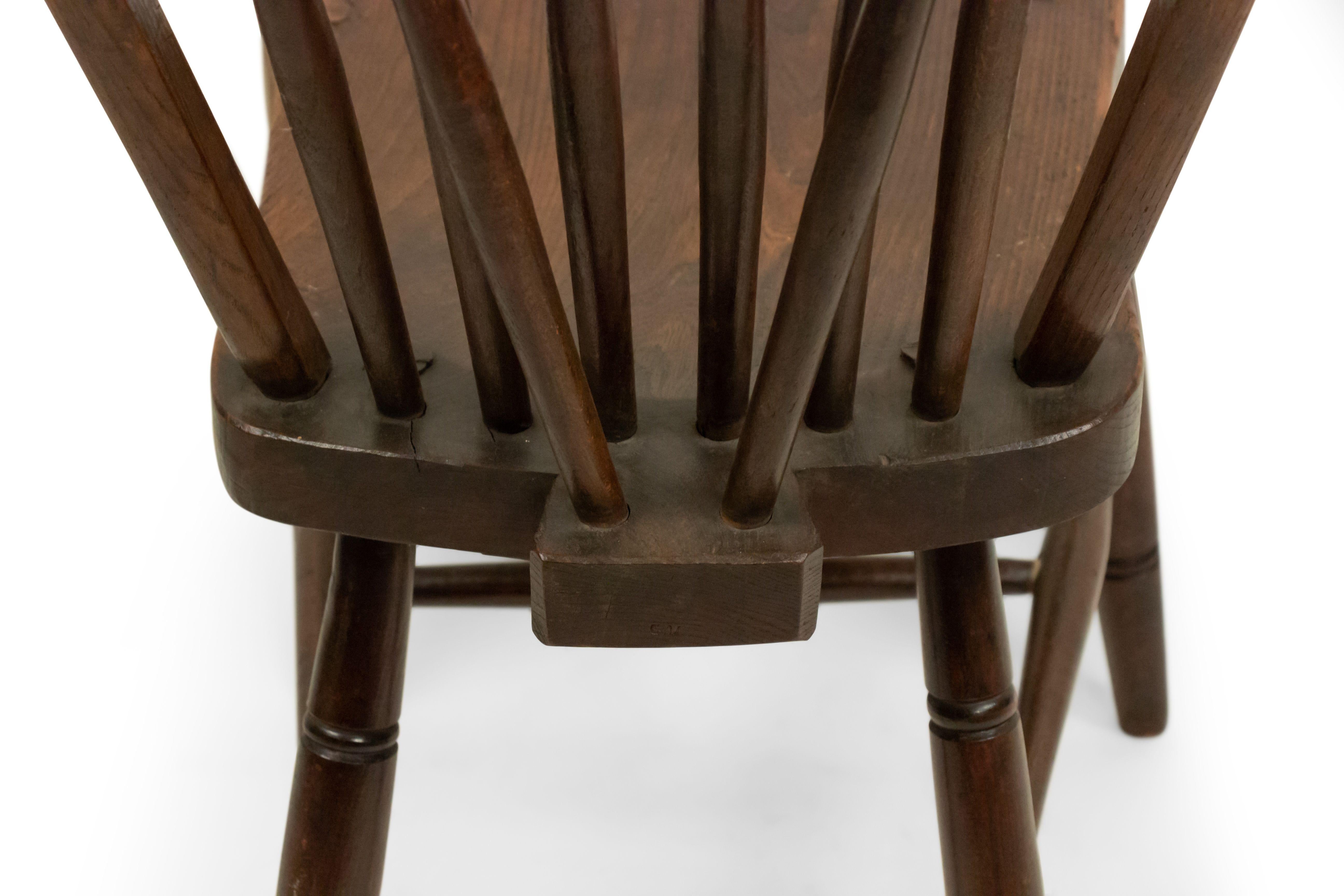 English Country Walnut Side Chair 5
