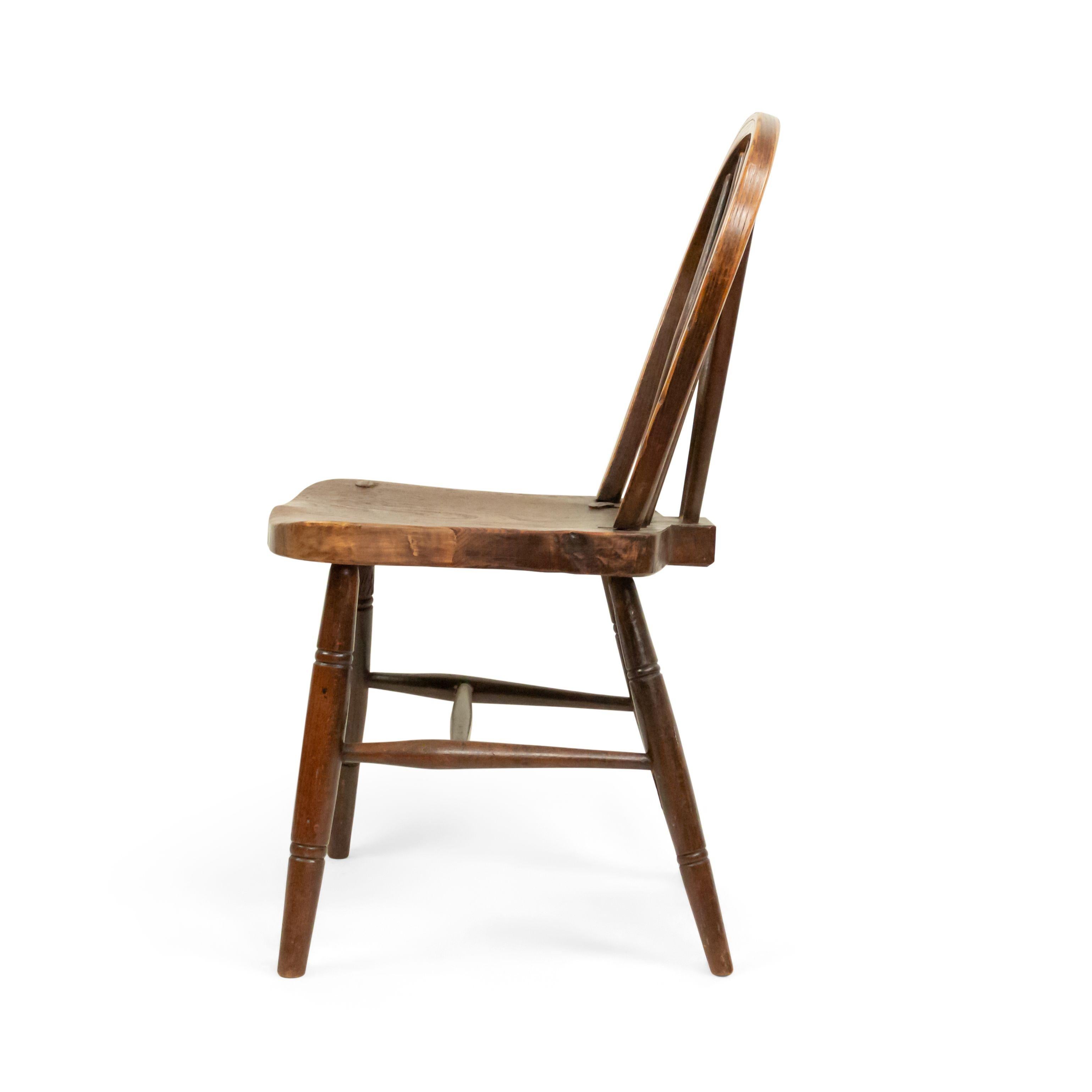 English Country Walnut Side Chair 8