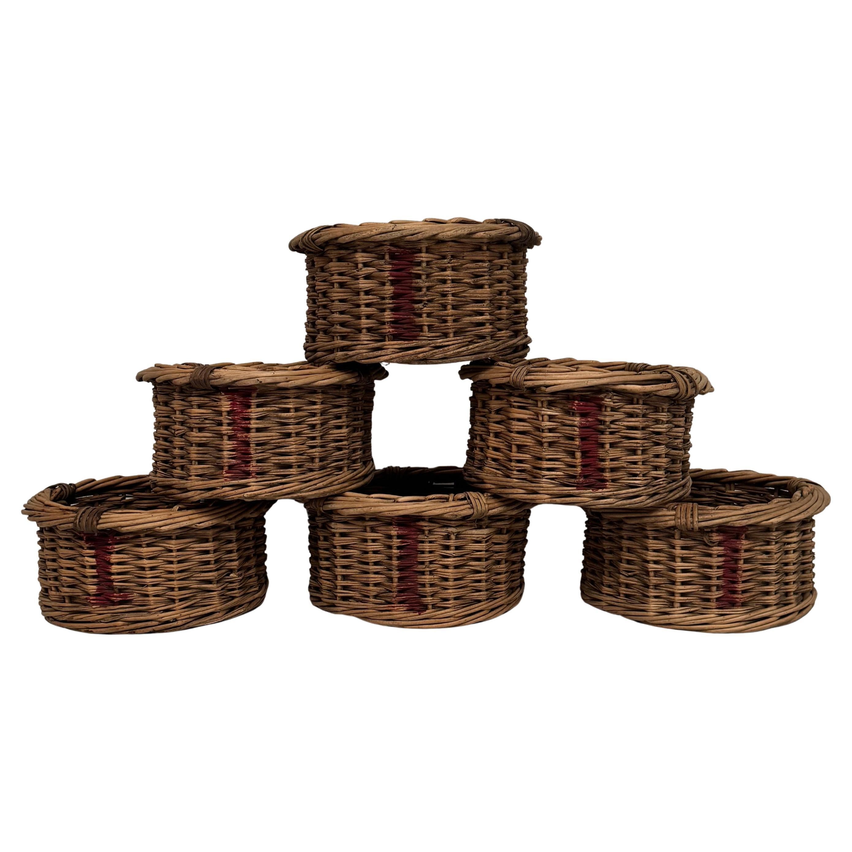 English Covent Garden Porters Baskets For Sale