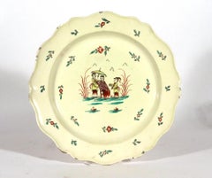 Vajilla Chinoiserie Inglesa de Forma Grande