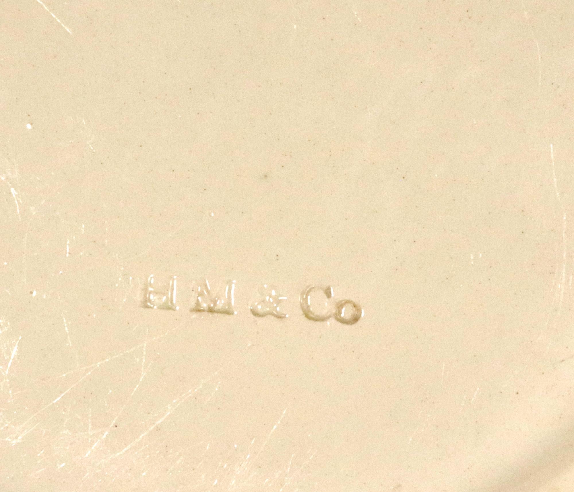 Englisches Dessertservice aus englischer Wedgwoodware-Keramik von Hicks Meigh & Co. im Angebot 5