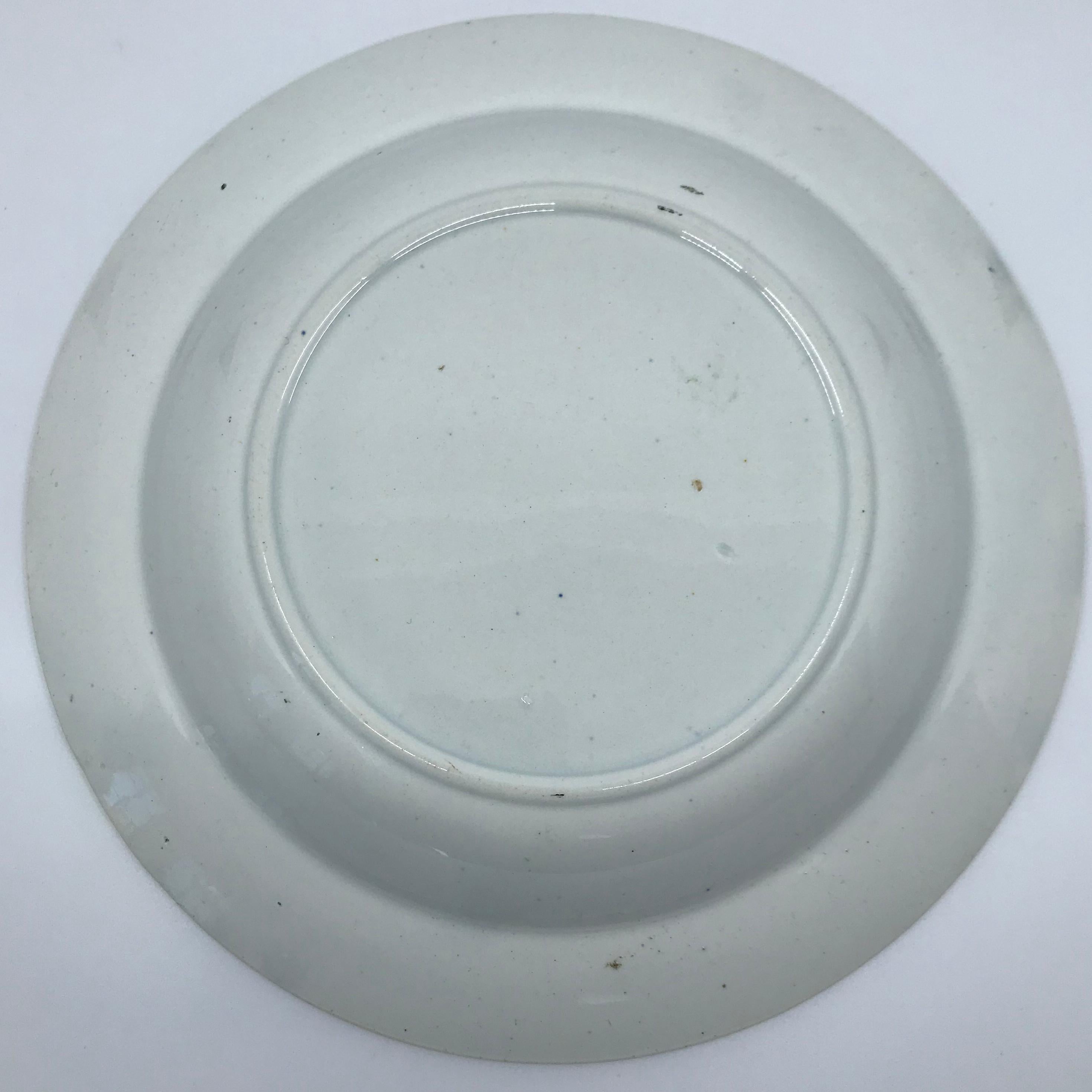 English Creamware Sailor Plates For Sale 2