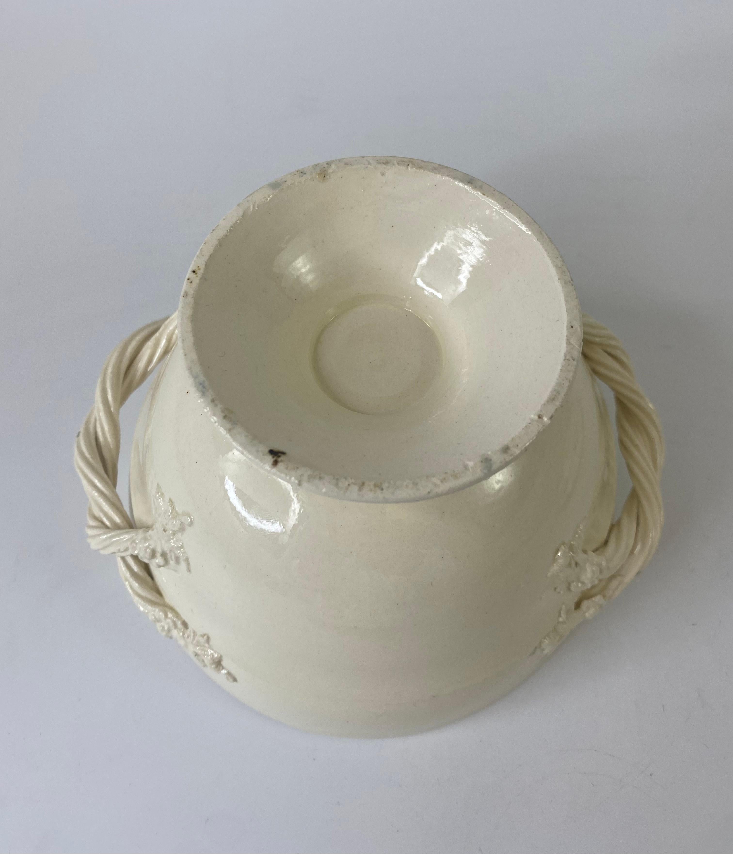 English Creamware Tureen, Cover, Ladle and Stand, C. 1790 1