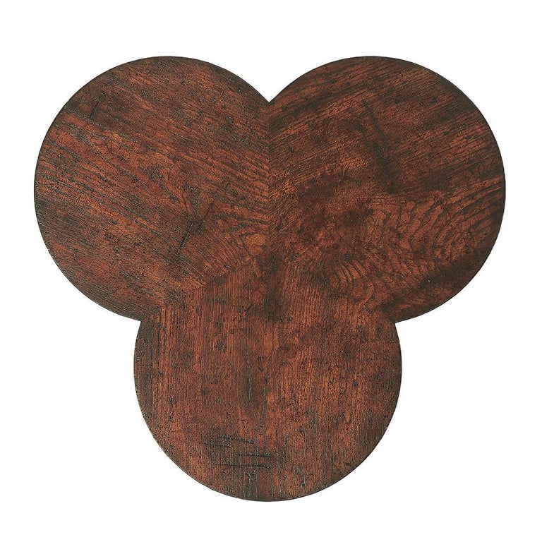 English Cricket Clover Side Table For Sale At 1stdibs