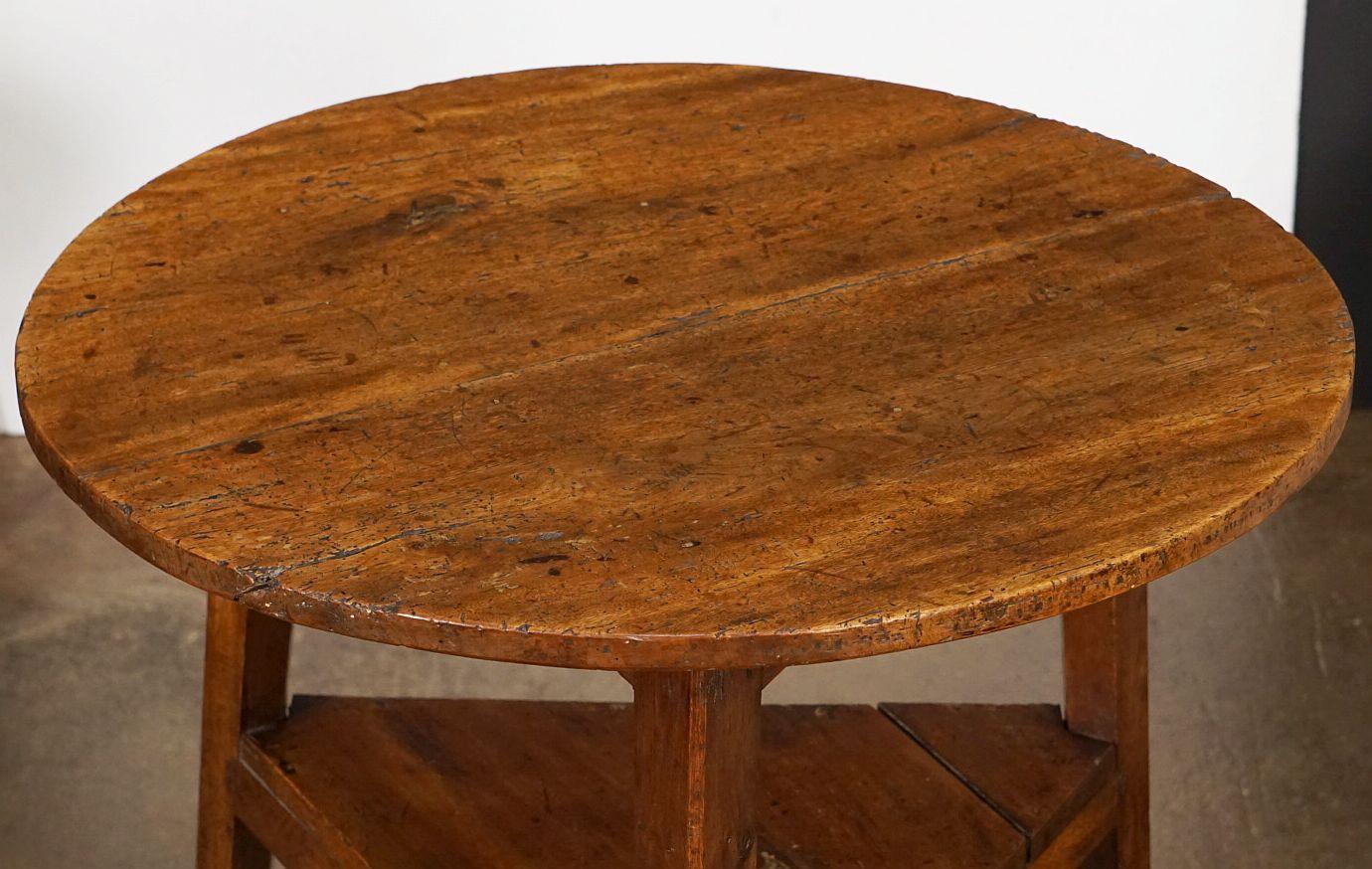 English Cricket Table from the Georgian Era For Sale 3
