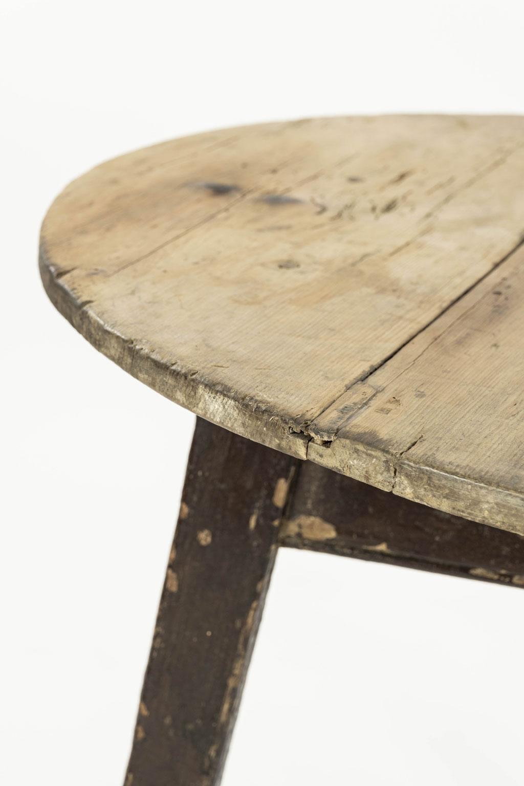 19th Century English Cricket Table in Pine