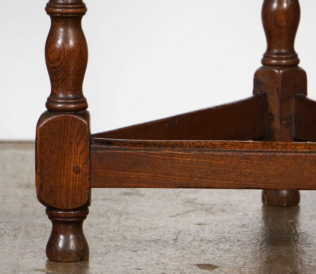 Late 18th Century English Cricket Table of Oak and Ash from the George III Period