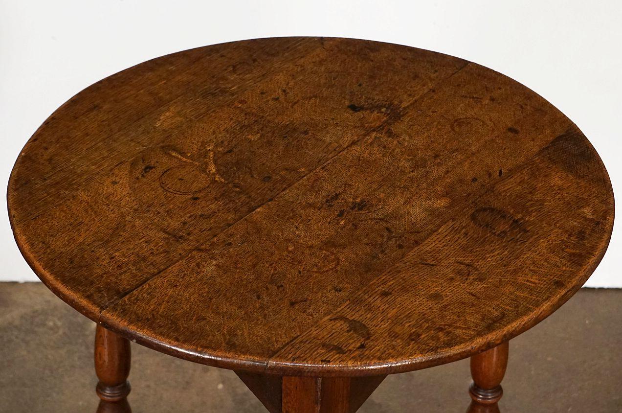 English Cricket Table of Oak and Ash from the George III Period 2