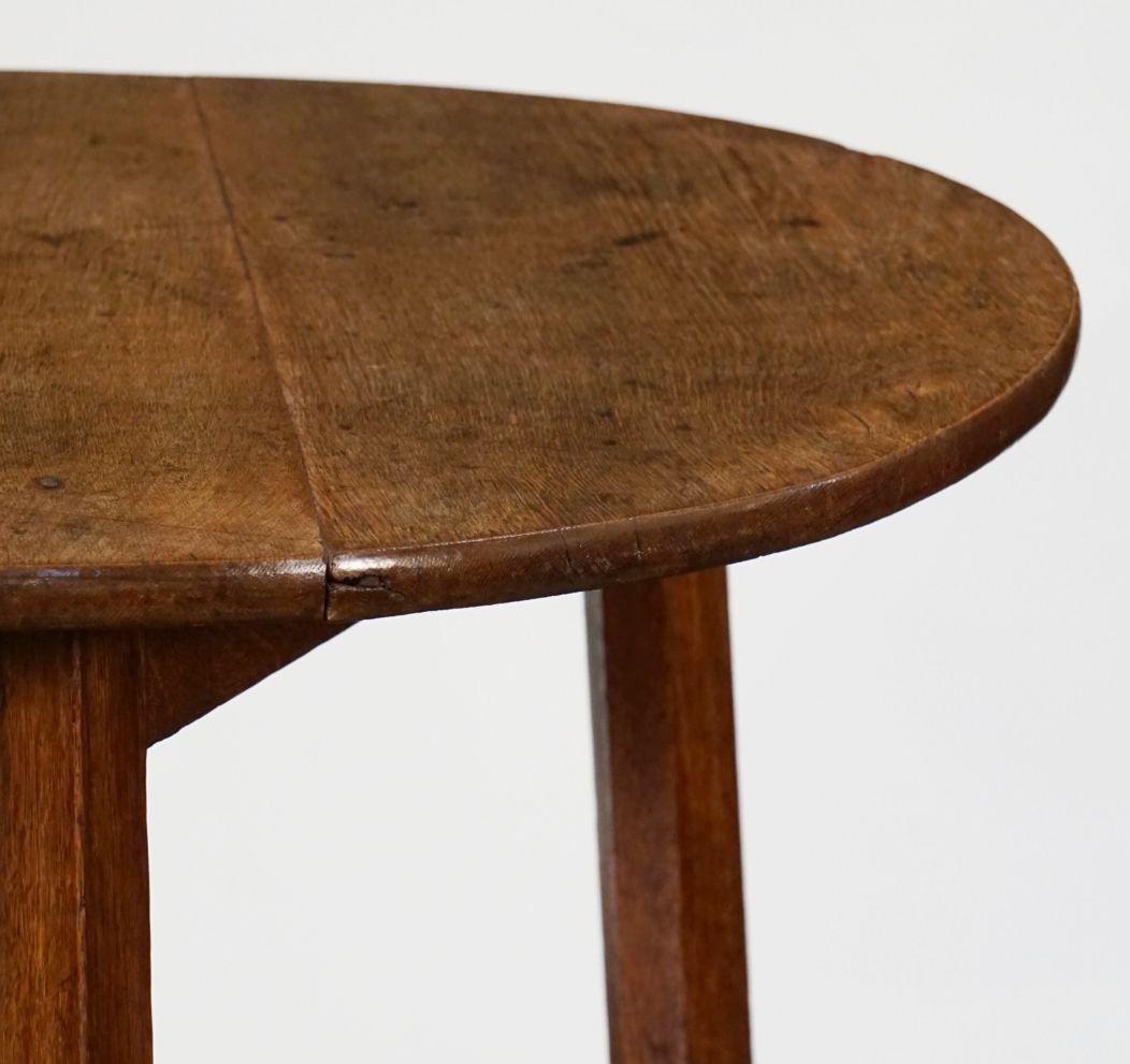 19th Century English Cricket Table of Oak