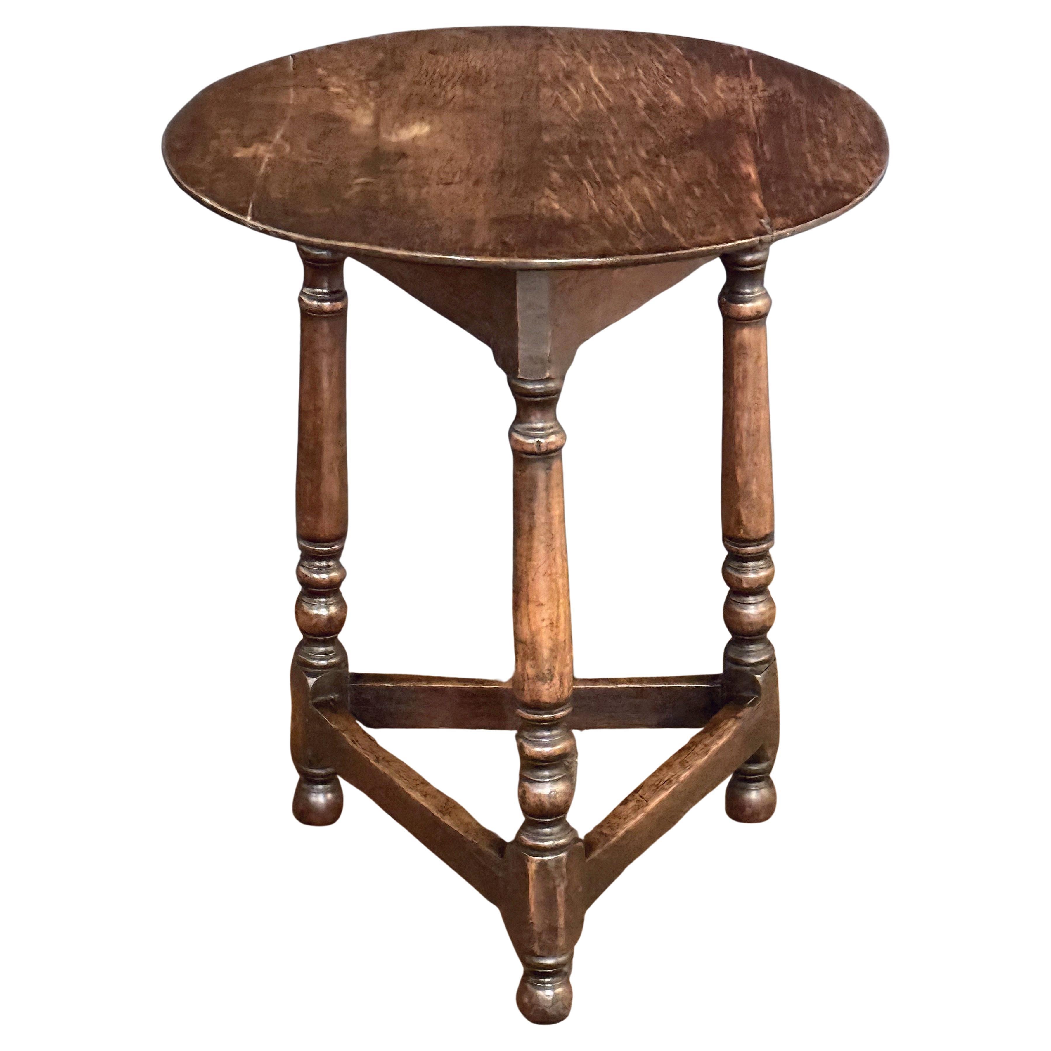 English Cricket Table of Oak from the Georgian Era