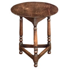 English Cricket Table of Oak from the Georgian Era