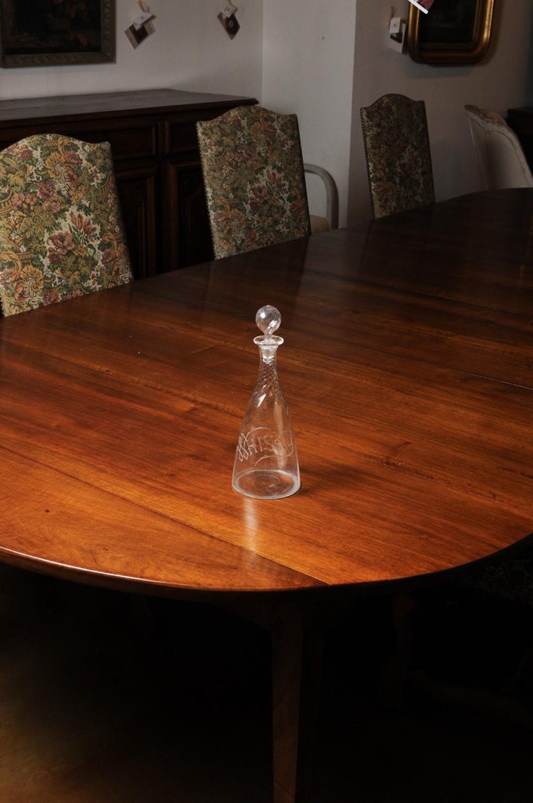 English Crystal Decanter with Stopper and Twisted Accents and Whisky ...