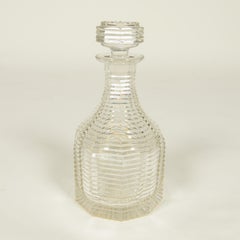 English Cut Crystal Decanter