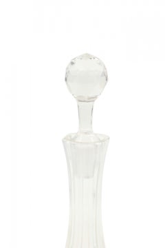 English Cut Crystal Stoppered Decanter