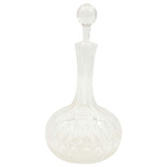 English Cut Crystal Stoppered Decanter